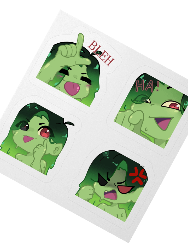 Toxine Emote Stickers product image (5)