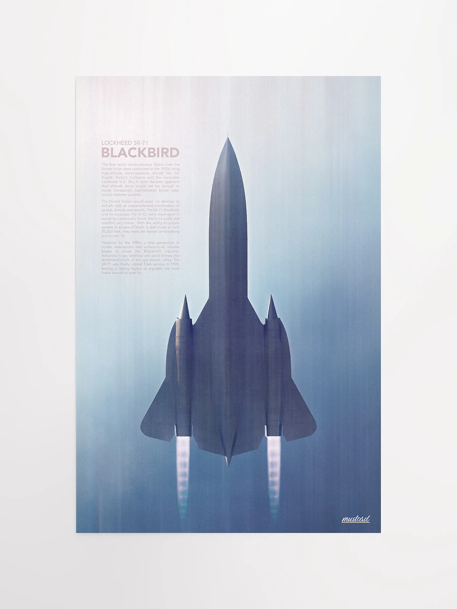 SR-71 Blackbird Poster product image (4)