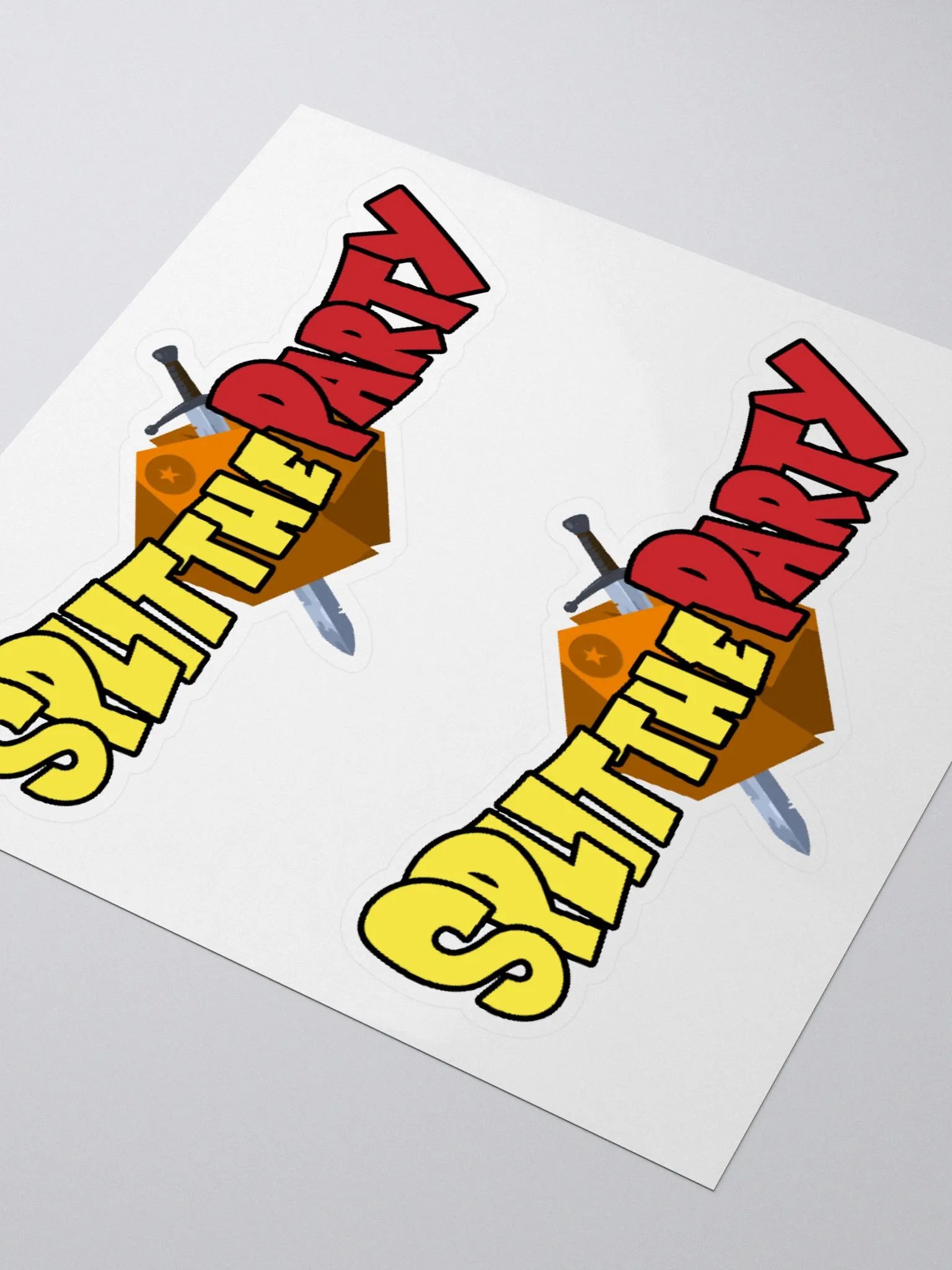Wyvern Orb (2 Pack) - Kiss Cut Parody Logo product image (3)