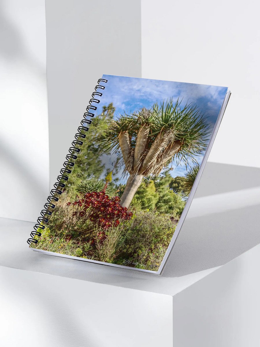 📓 Notebook Collection PURE – Jardin du Rayol – Dragonnier & Aeonium pourpre product image (3)
