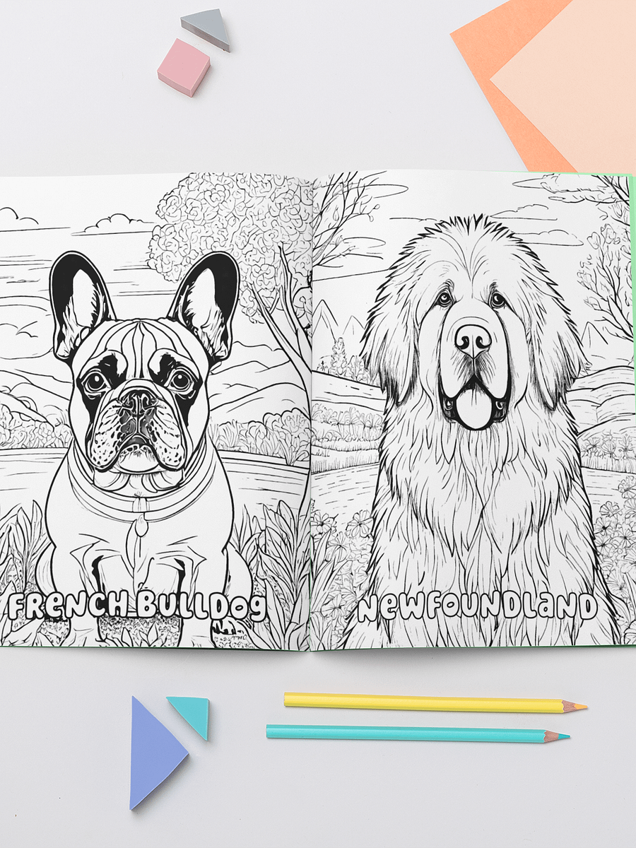 Big Dog Coloring book product image (3)