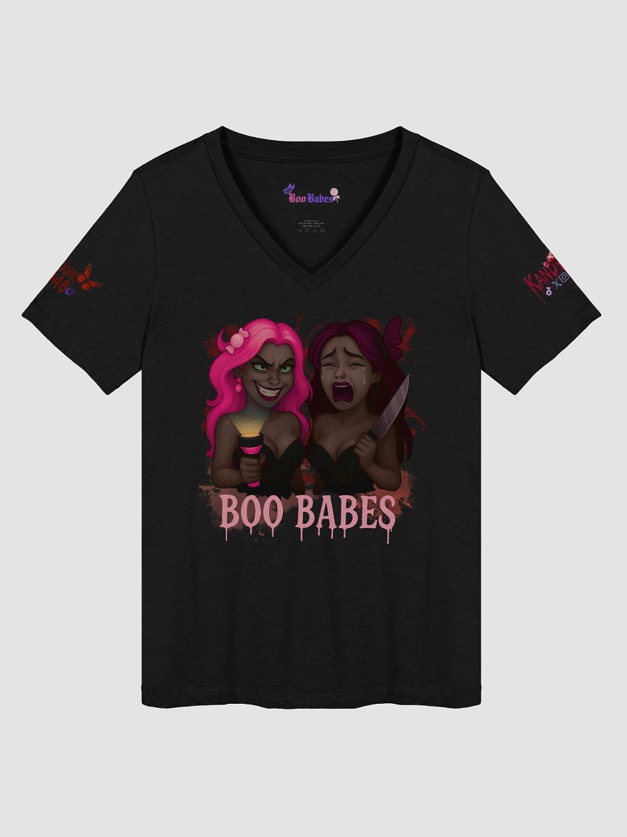 Boo Babes X Ghouls Manor WOMENS VNECK product image (4)