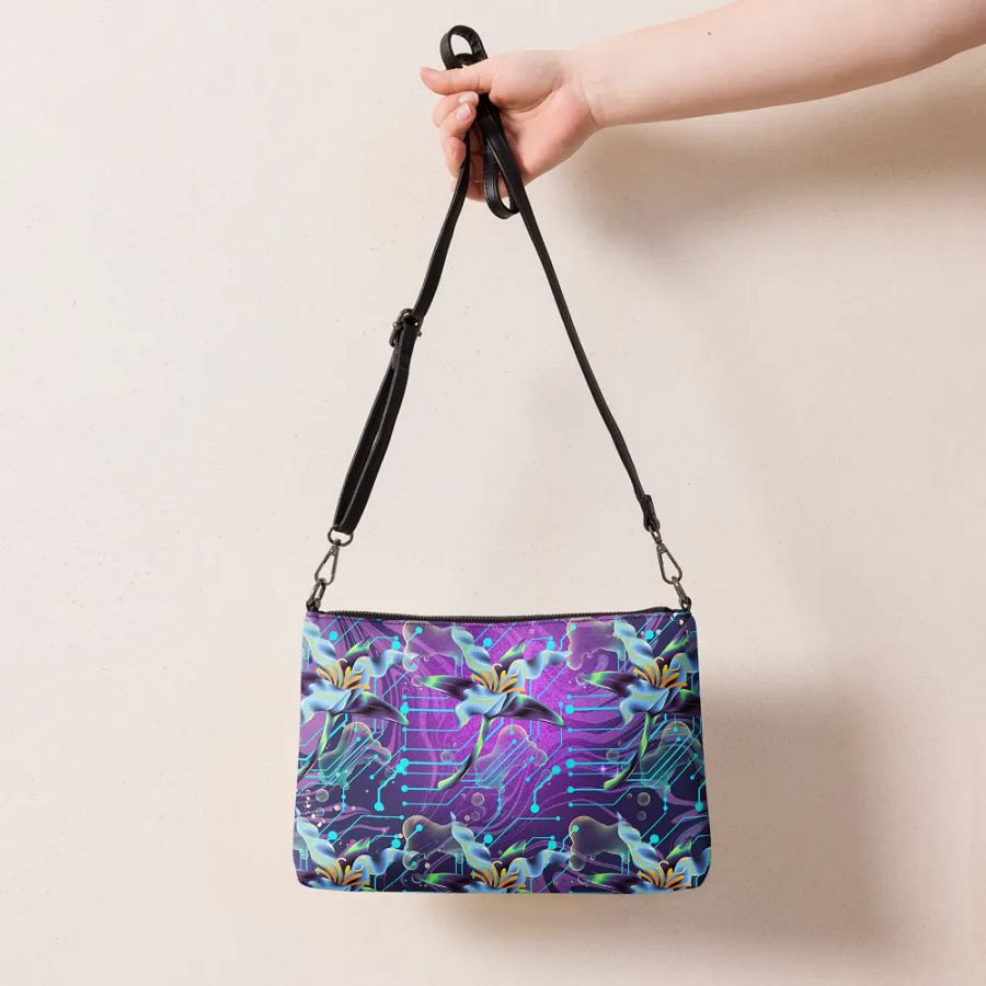 purple mood meta-magic crossbody bag for chic genZ ladies and gents product image (7)