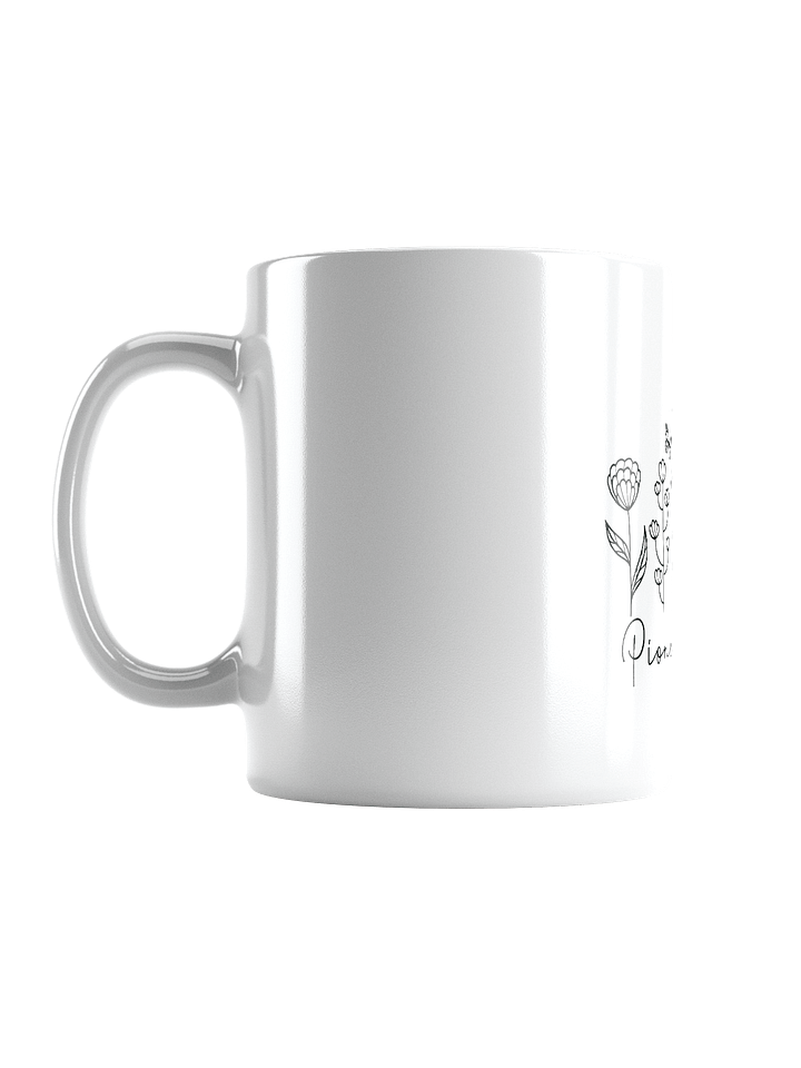 Pioneer School 2025 Mug with Floral Line Art – JW Ministry Gift product image (2)