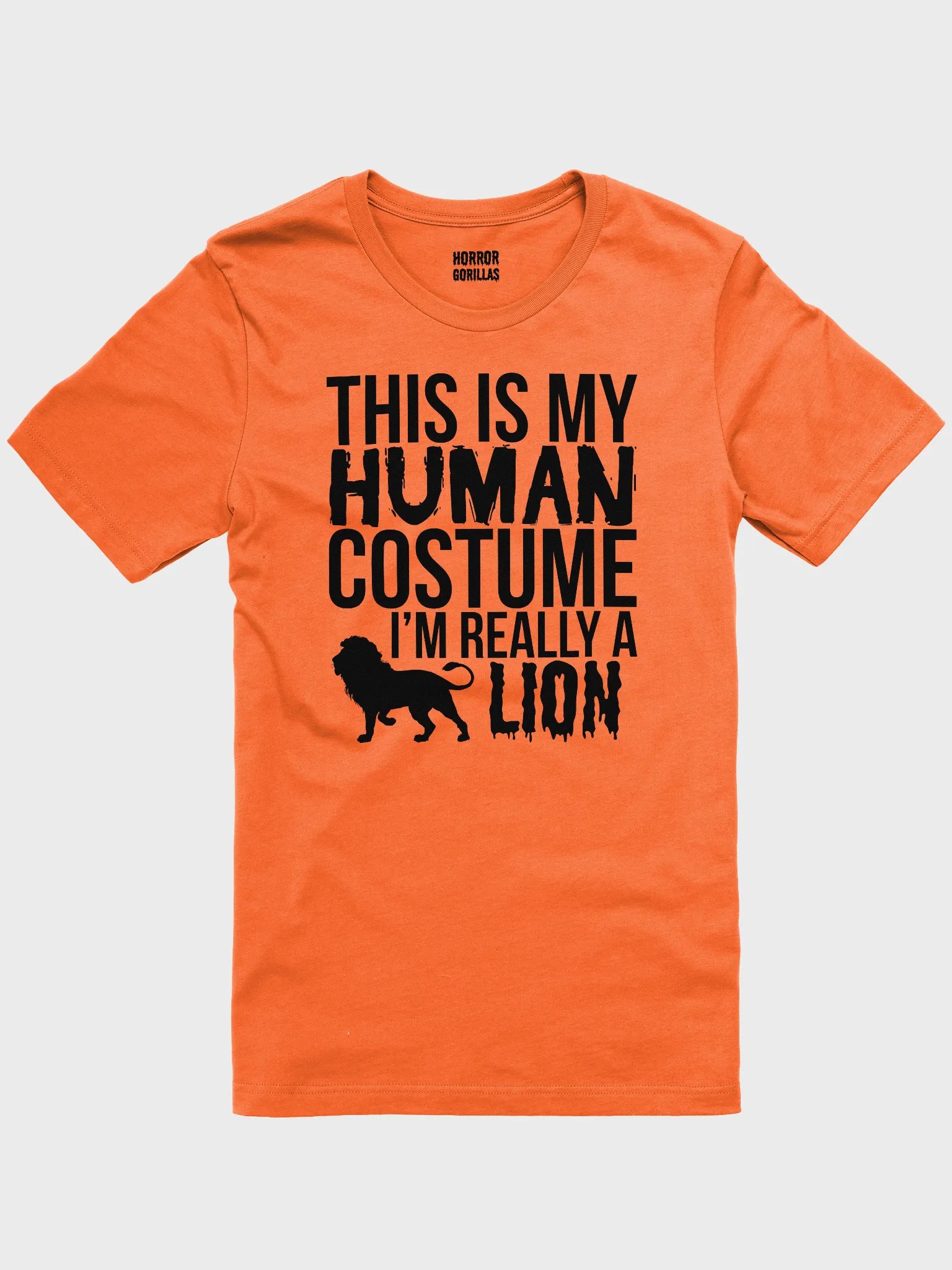 This Is My Human Costume I'm Really A Lion Funny Halloween T-Shirt product image (2)