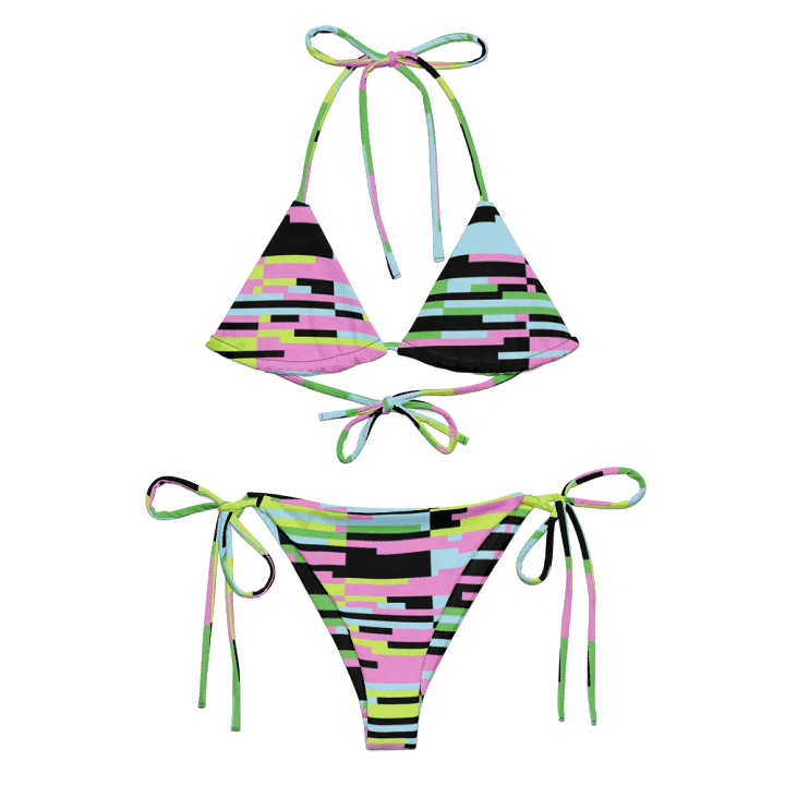 Pixelated Mosaic Bikini Set product image (2)