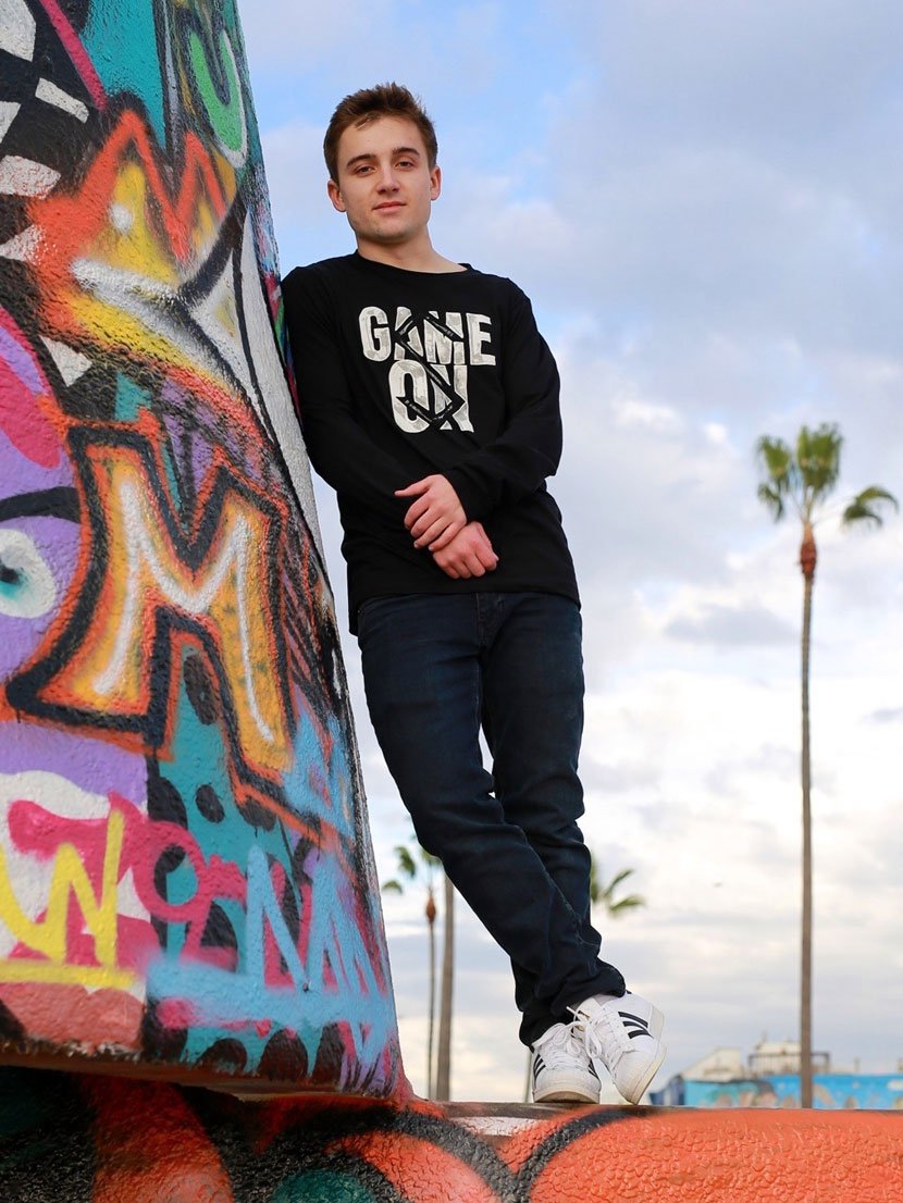 Game On Long Sleeve — Black product image (2)