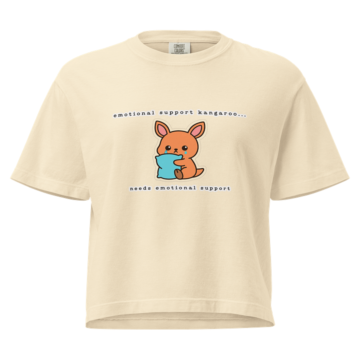 Emotional Support Kangaroo Women's Box Tee product image (1)