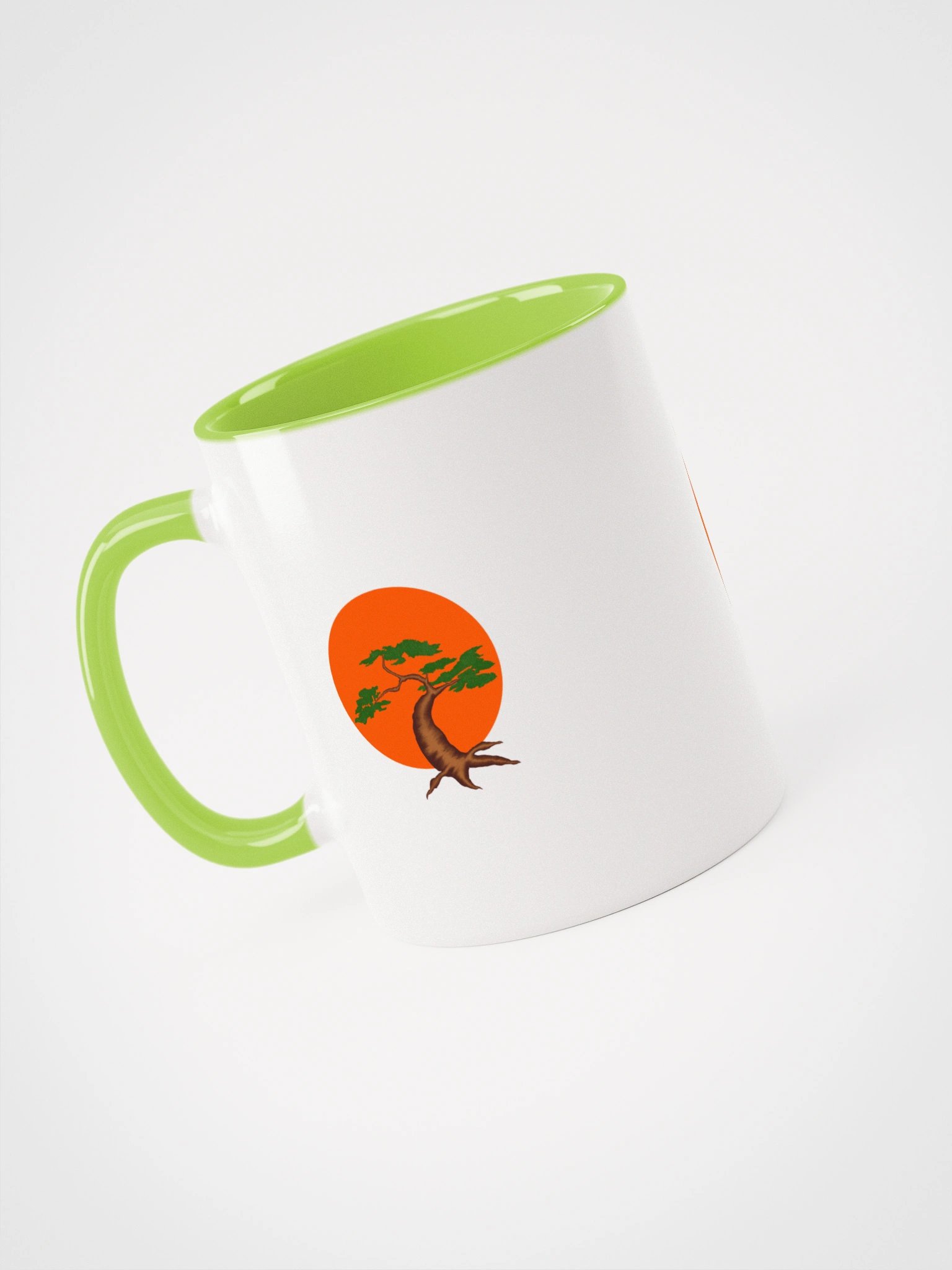 Zen Bonsai Circle Ceramic Mug product image (3)