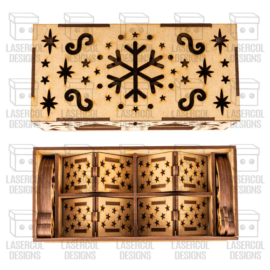 Christmas Ornaments Boxes - Laser Cut Files product image (10)