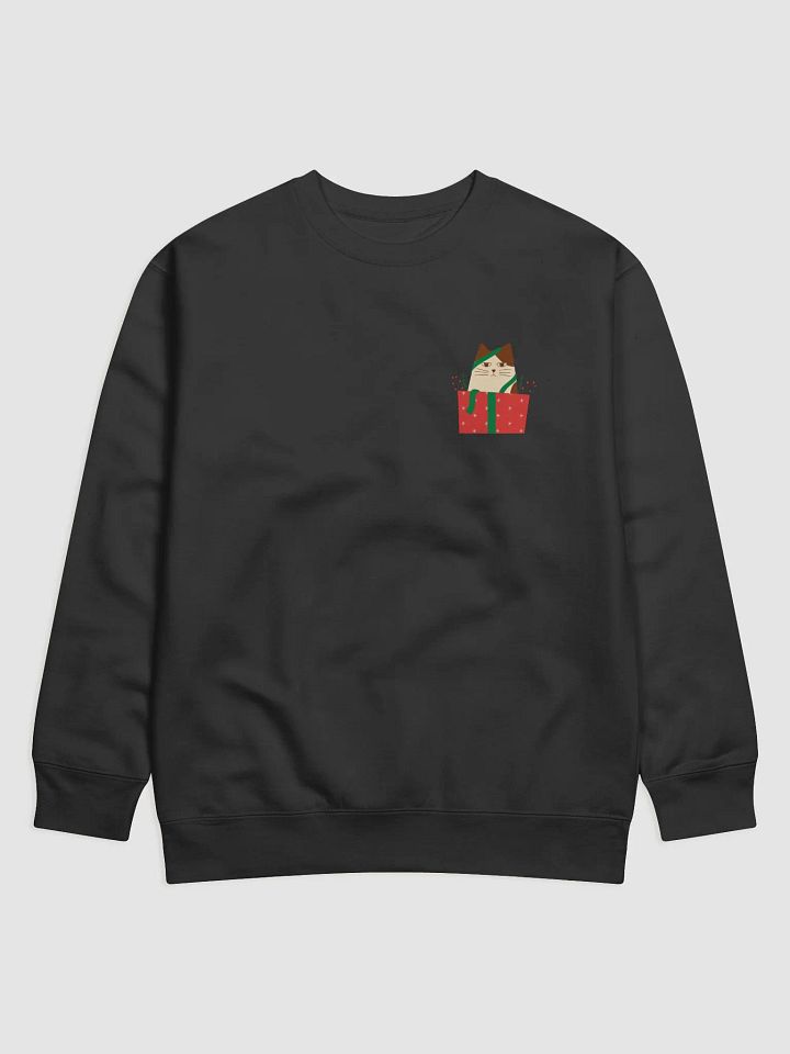 Disappointed Cat Gift Box Sweatshirt product image (1)