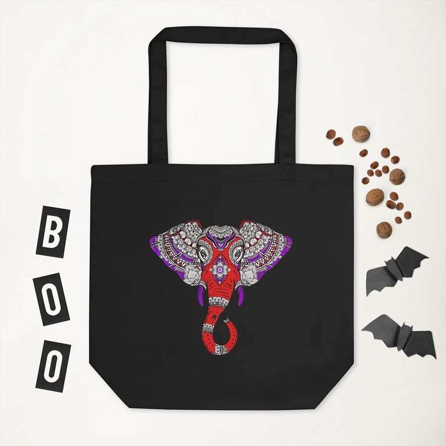 Indian Elephant Canvas Tote product image (3)