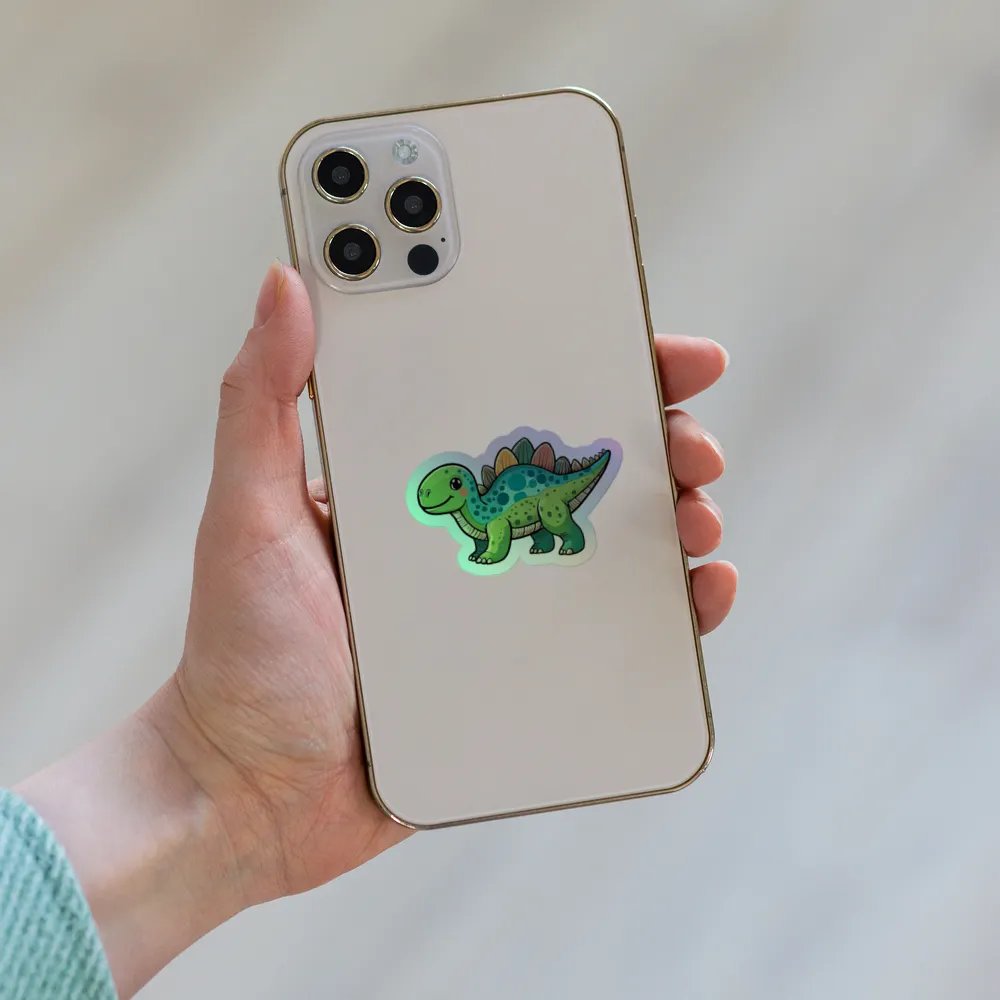 Steve the Stego Holo Sticker product image (8)