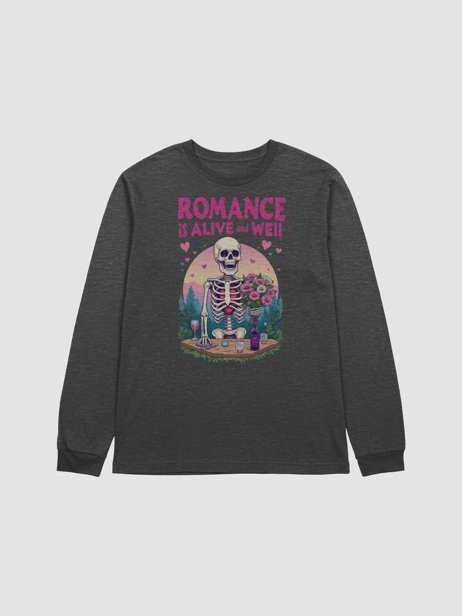 Skeleton's Romantic Evening Long Sleeve Tee product image (2)