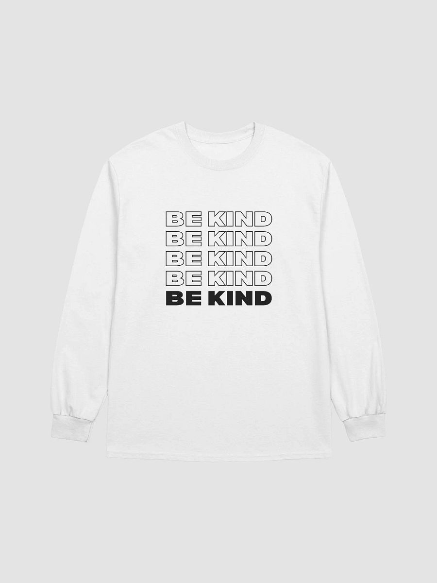 Be Kind - Cotton Long Sleeve T-Shirt product image (2)