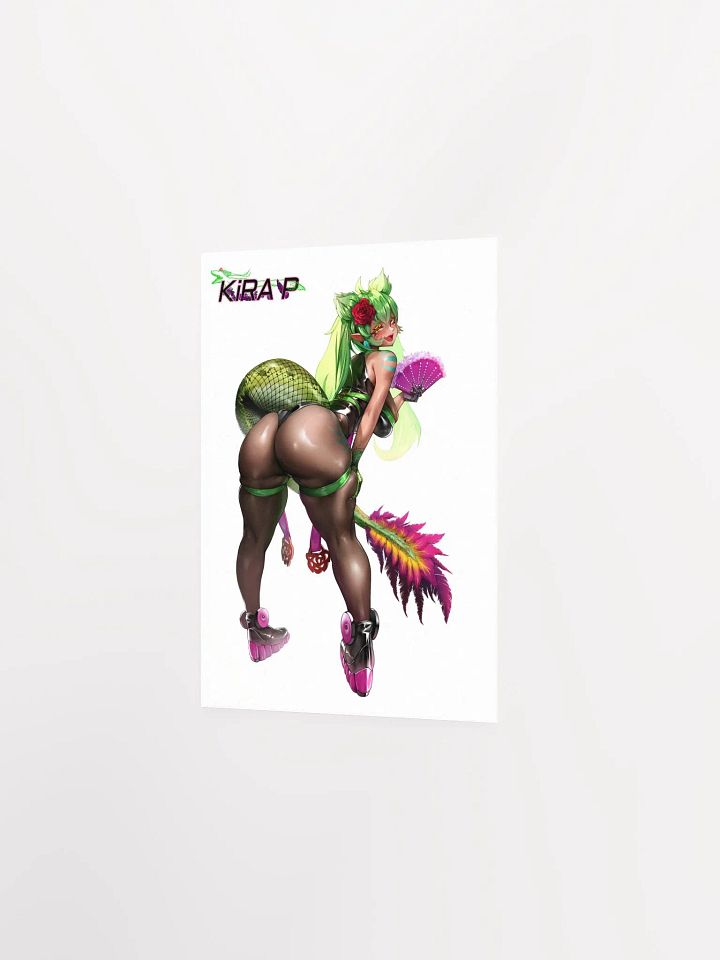 Raptor Girl Cake Poster product image (18)