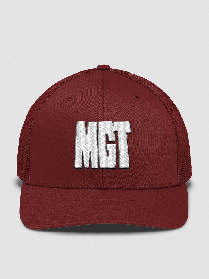 Red MGT Trucker Hat product image (1)