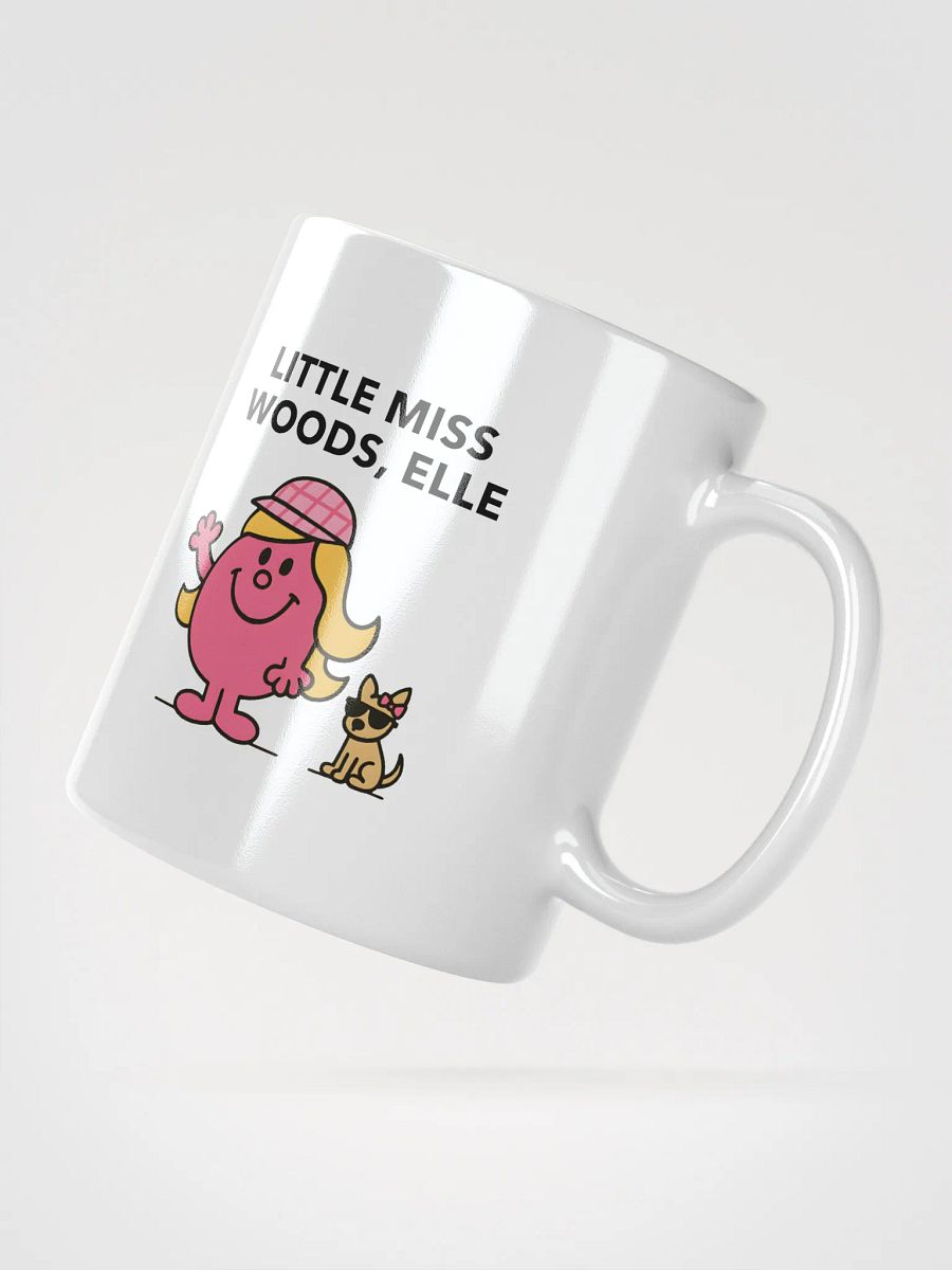 Little Miss Elle Woods Mug – White Glossy Musical Theatre Gift Mug product image (2)
