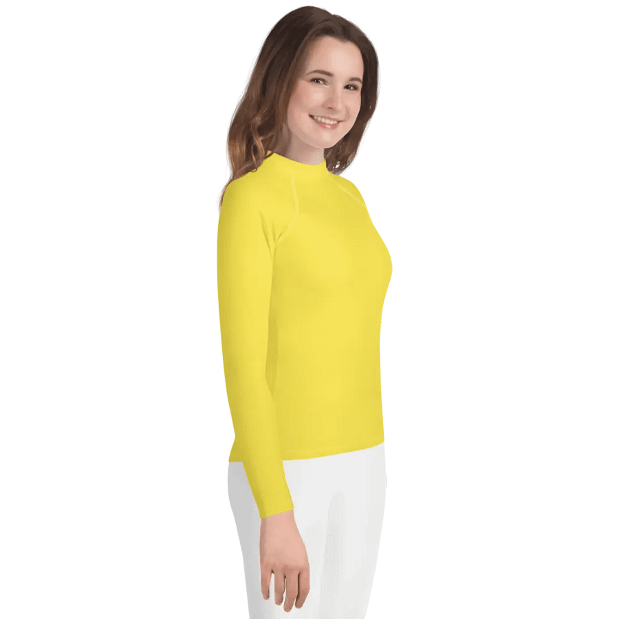 Yellow Kids Long Sleeve Shirt product image (4)
