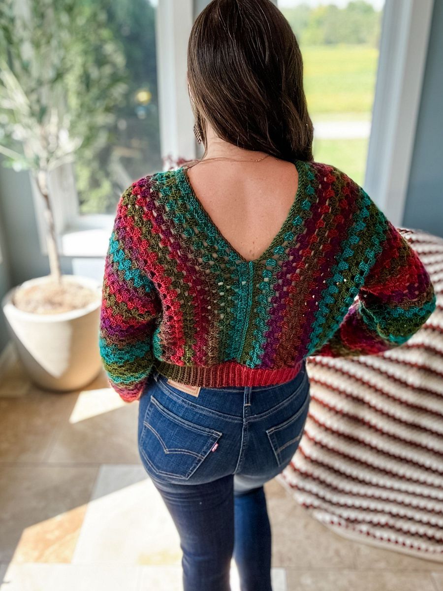 Wapta Falls Pullover Crochet Pattern product image (5)