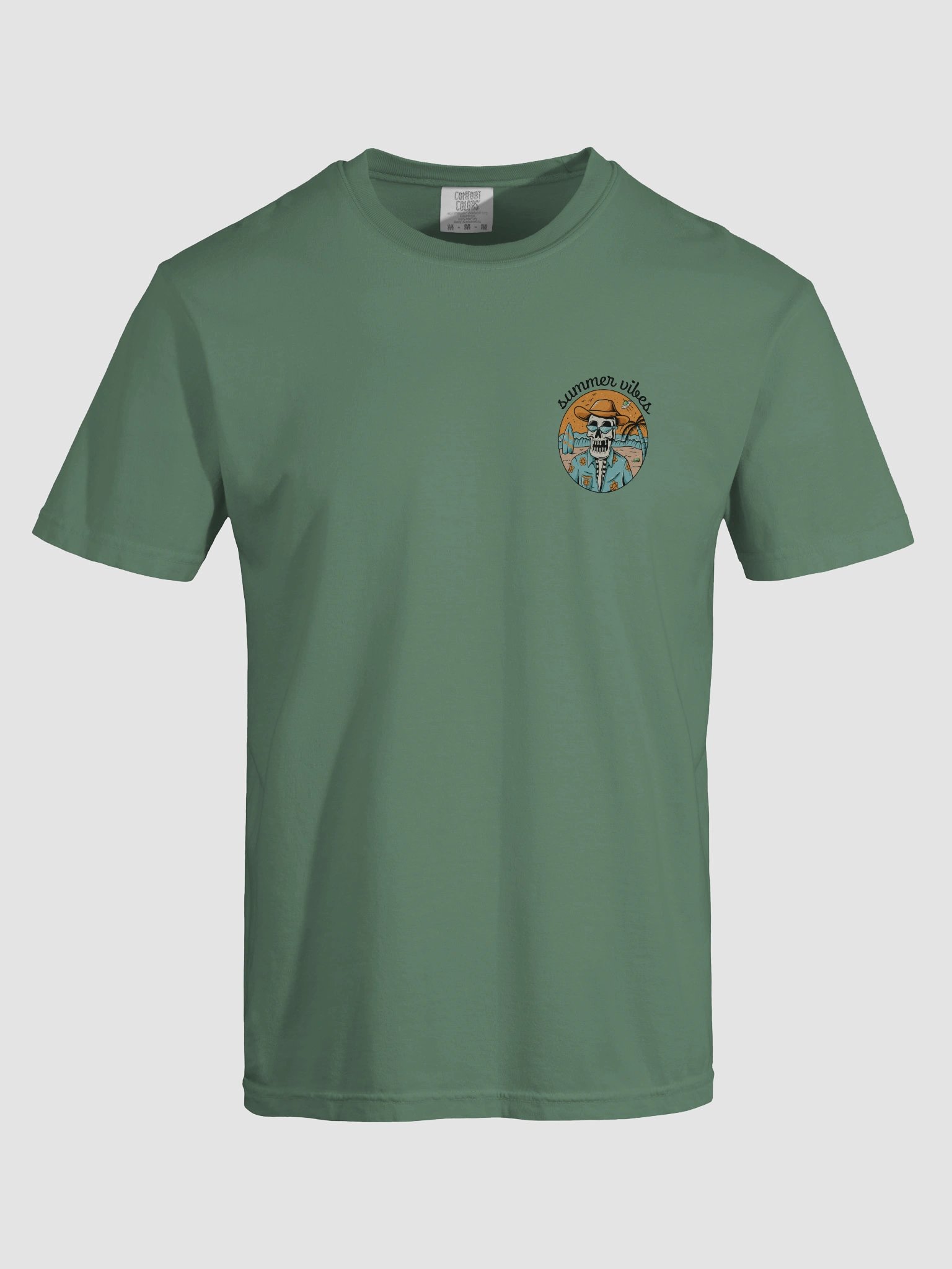 Chill Skeleton Beach Party T-Shirt product image (59)