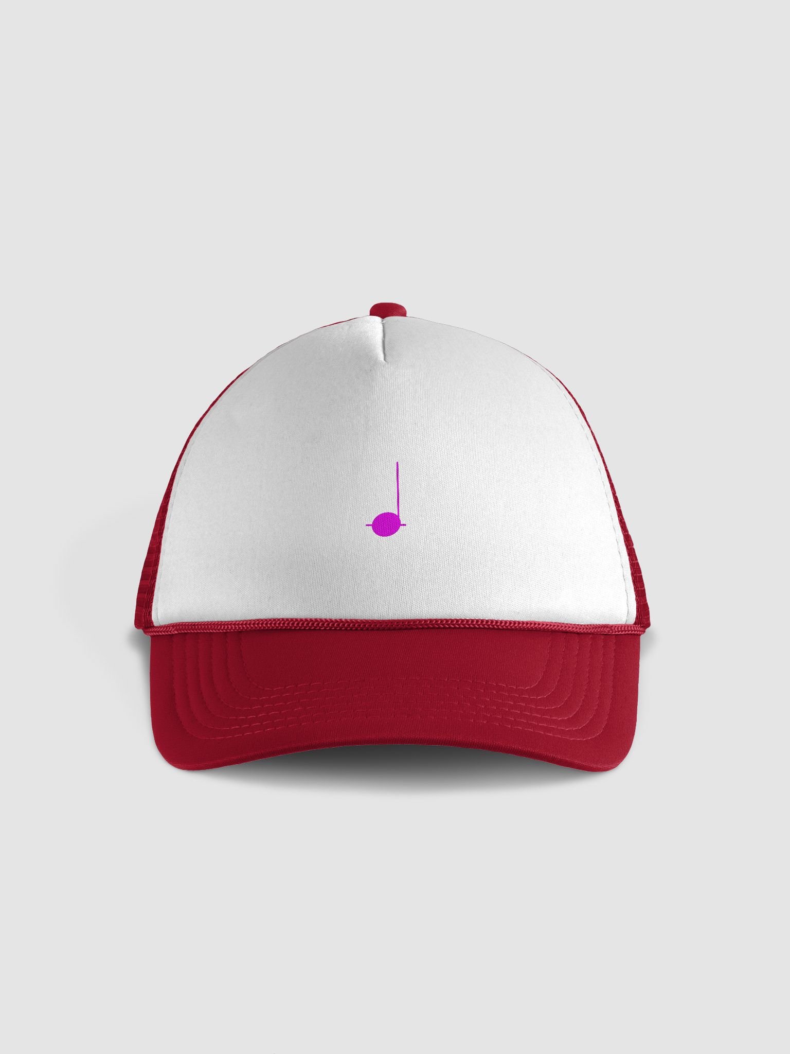 Popcorn Anime Pink Note Trucker Hat product image (1)