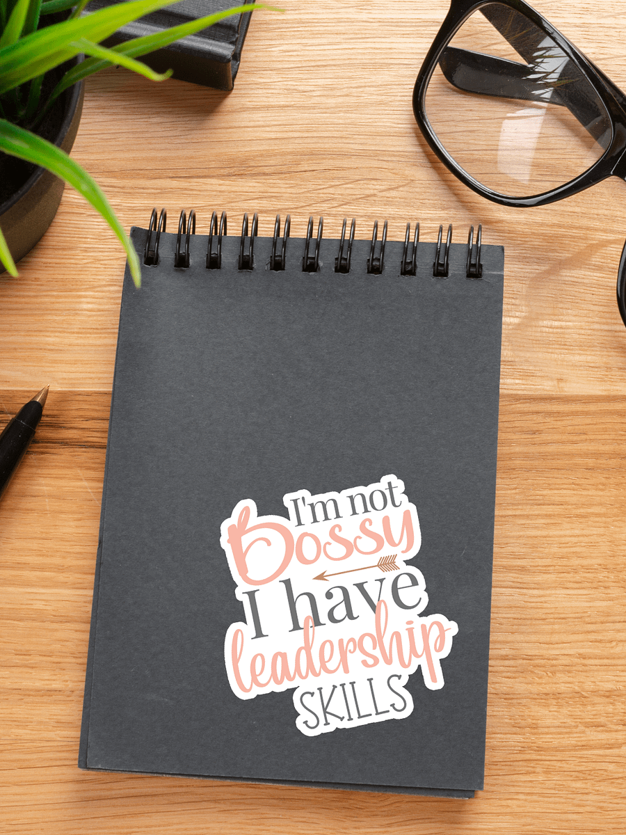 I'm not Bossy I Have Leadership Skills Sticker product image (1)