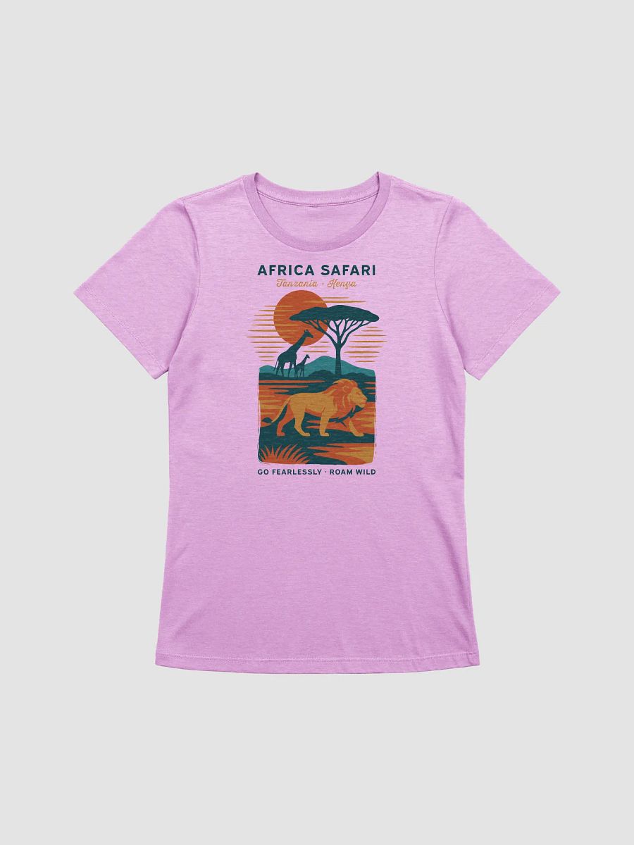 Safari Sunset – Women’s Relaxed Fit Tee product image (3)