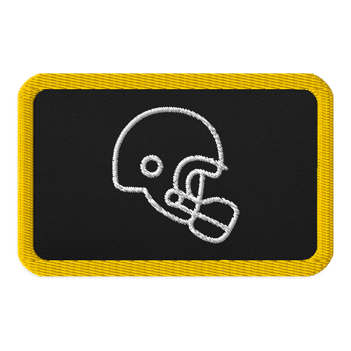 Football Embroidered Patch product image (1)
