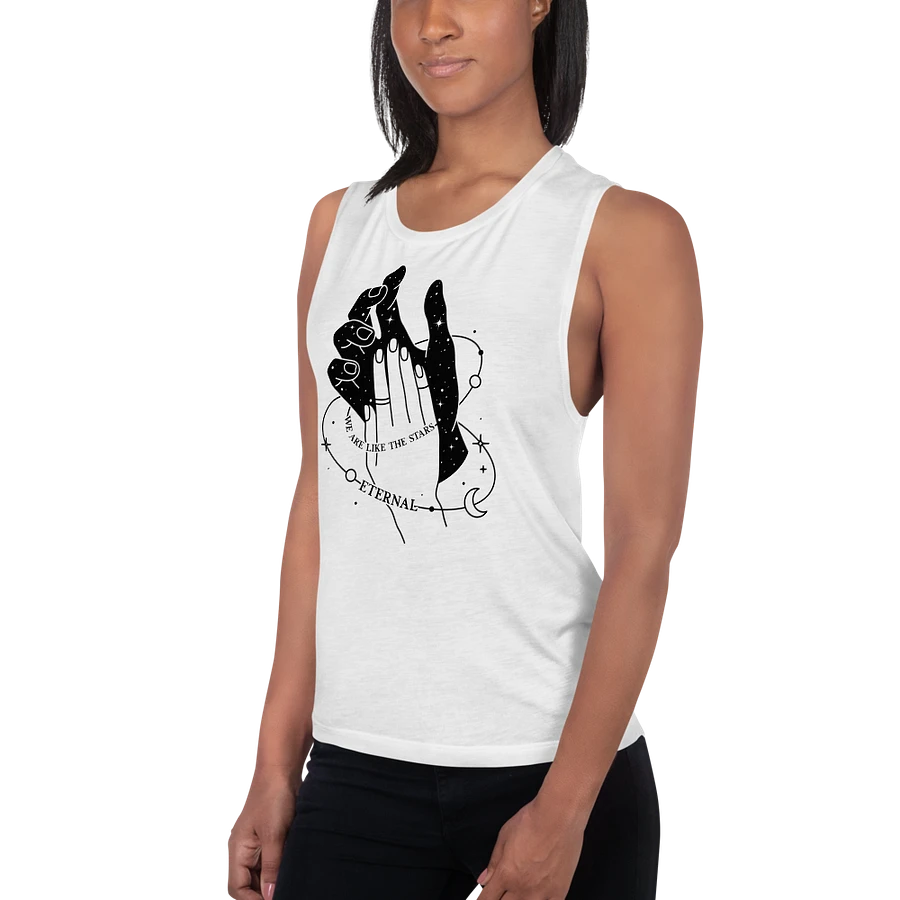 We Are Like The Stars Bella+Canvas Women's Flowy Muscle Tank product image (48)