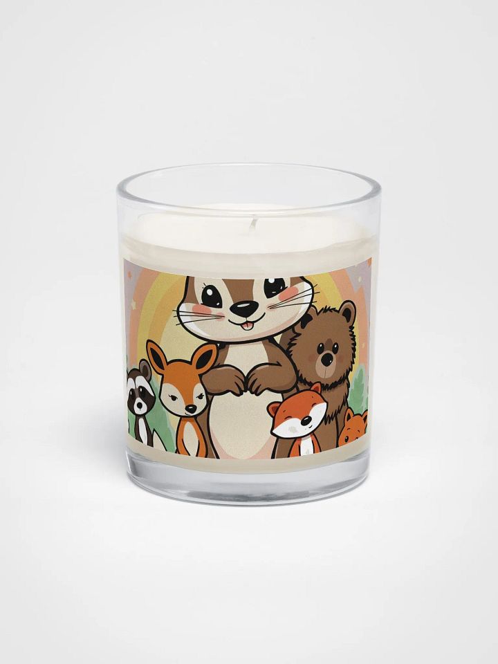 Rainbow Animal Friends Soy Wax Candle product image (1)