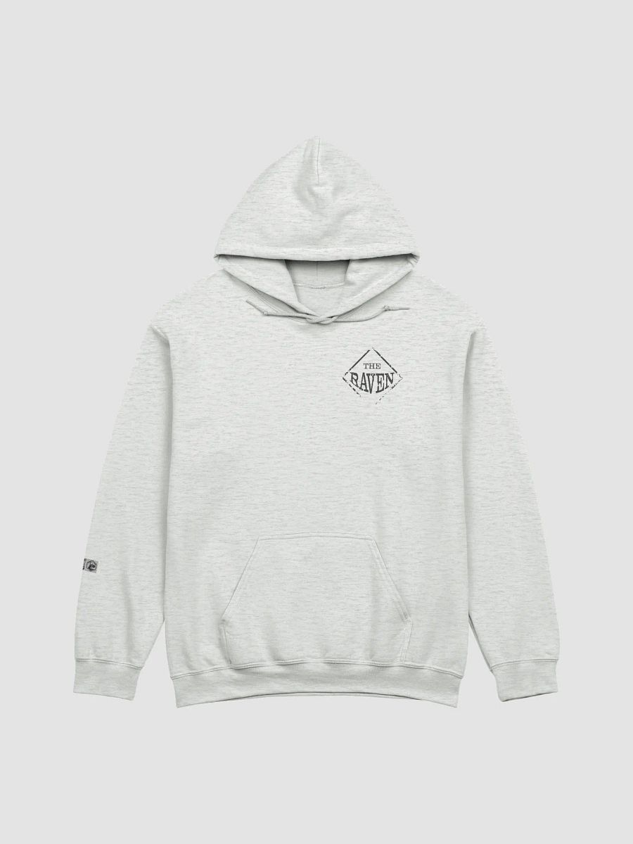 The Raven Unisex Heavy Blend Hoodie - Black Bird Design, Cozy & Stylish product image (4)