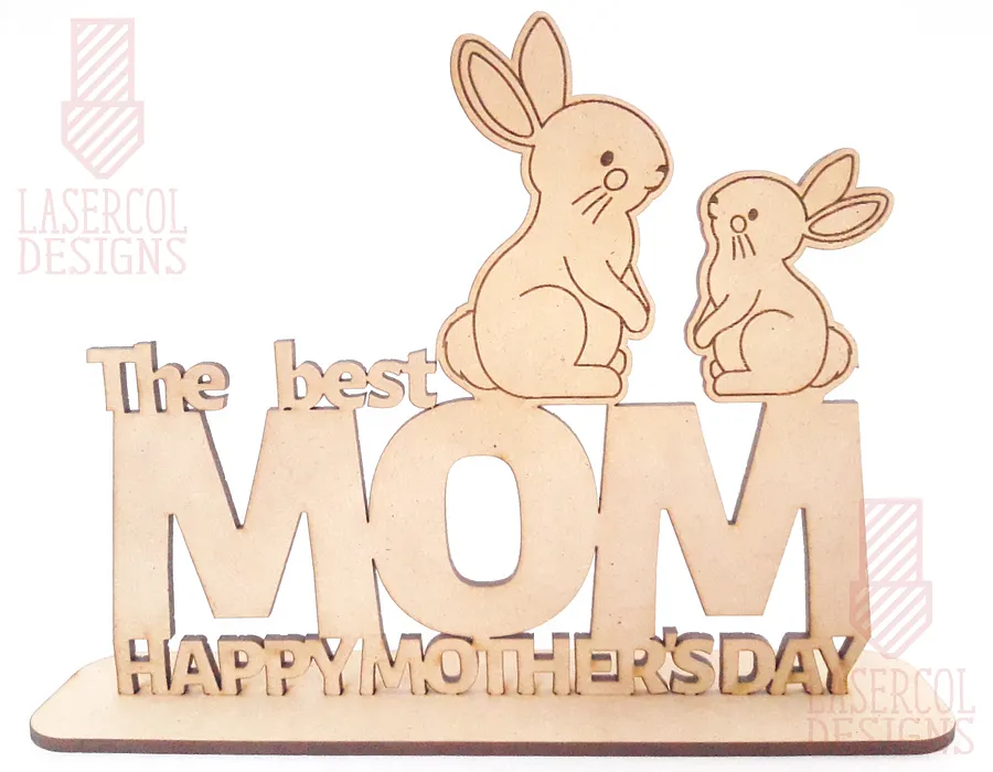 Mother's Day Gift Plaque (Three Sizes) Set 4 - Laser Cut Files product image (2)
