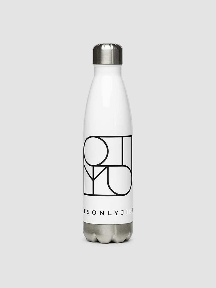 Stainless Steel Water Bottle (White) product image (1)