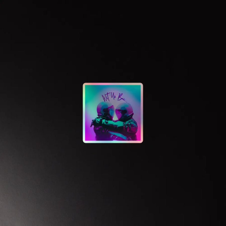 Cosmic Embrace! Holographic Sticker Sheet product image (4)