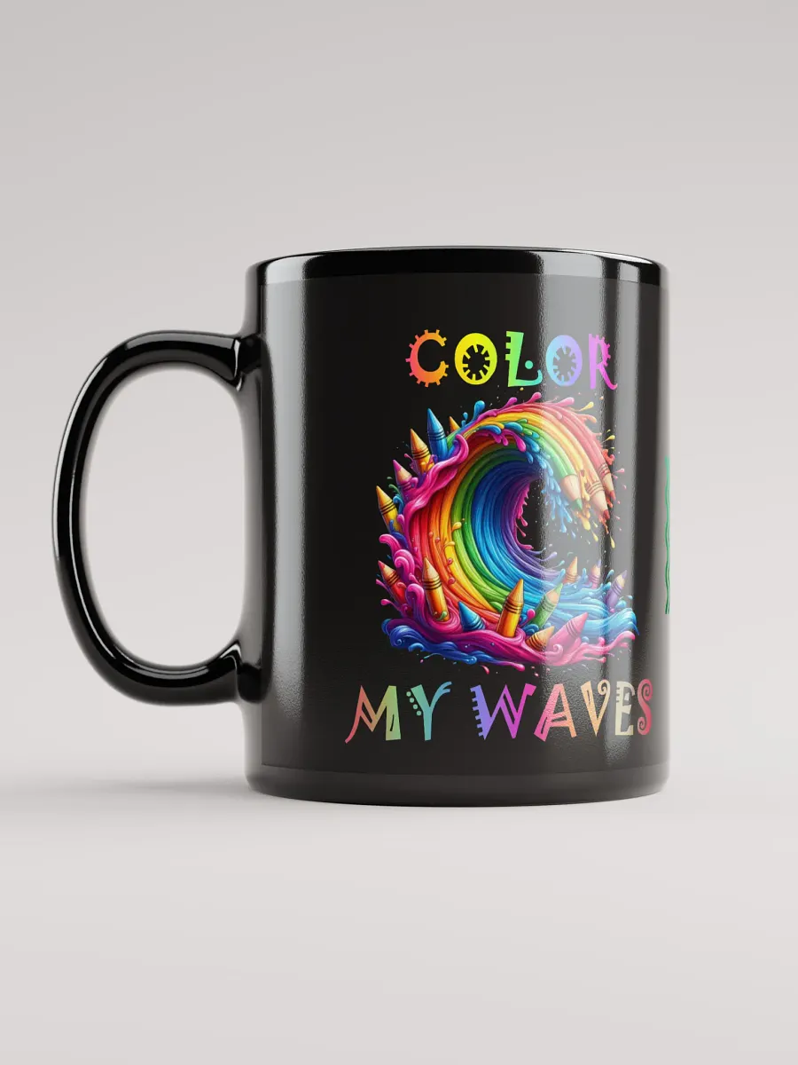 Colorful Crayon My Waves Mug product image (6)