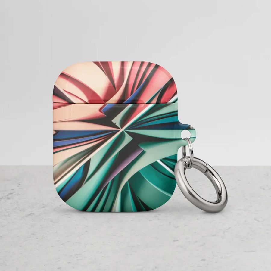 Flowing Lines Coral AirPods® Case product image (5)