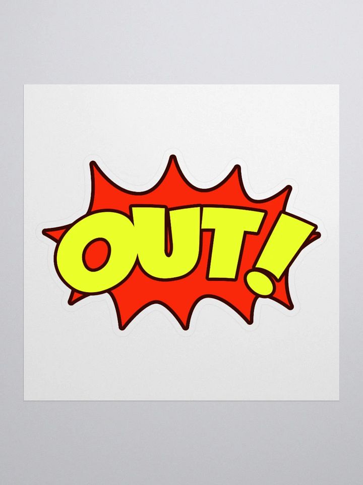 OUT! Kiss Cut Stickers product image (1)