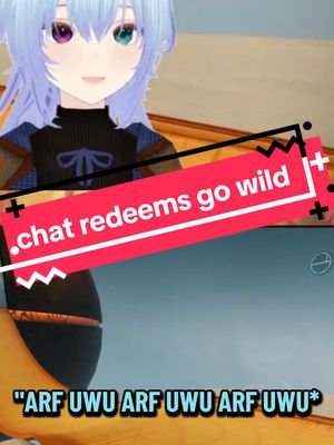 it was all nice and quiet and then chat decided to redeem a very ridiculous phrase. I nearly forgot it .. oh nyo, arf UwU. #fyp #fypシ #vtuberclips #vtuberen #vtuber 