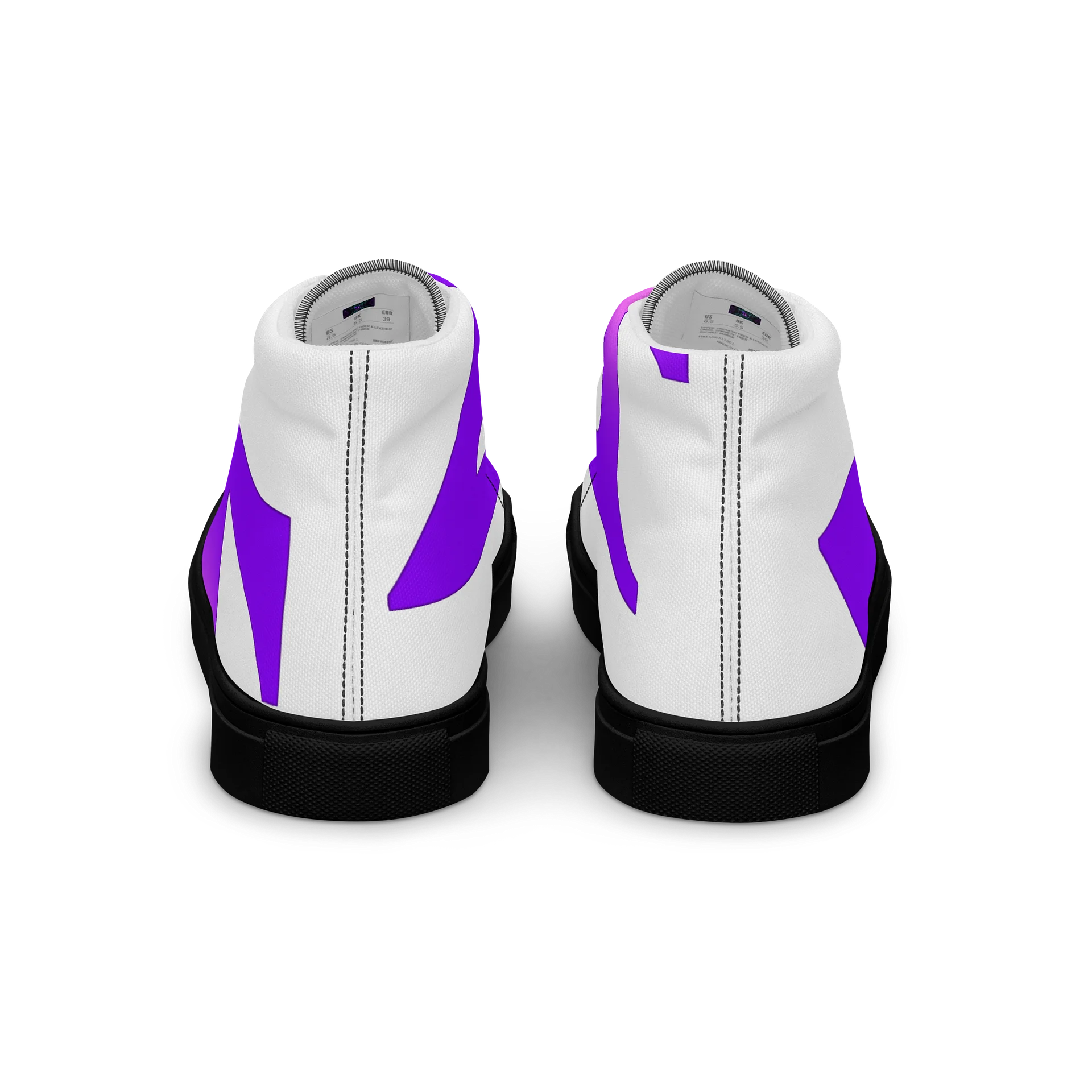 Sigma-Frequency Men's High Top Canvas Shoes product image (3)