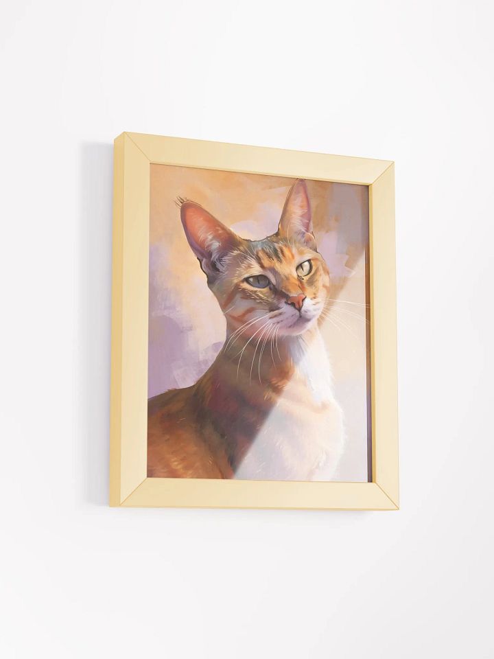 Ethereal Vision Cat Matte Poster product image (3)