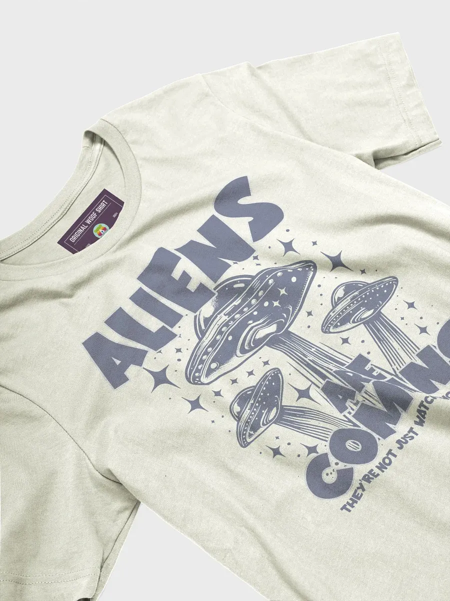 Aliens Are Coming Retro Edition | Unisex Bella+Canvas Supersoft T-Shirt product image (8)