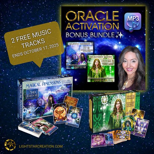 🎴✨ Ending Soon! Oracle Bundle Bonus Drop!

For a limited time, when you purchase the Magical Dimensions + Celestial Frequenci...