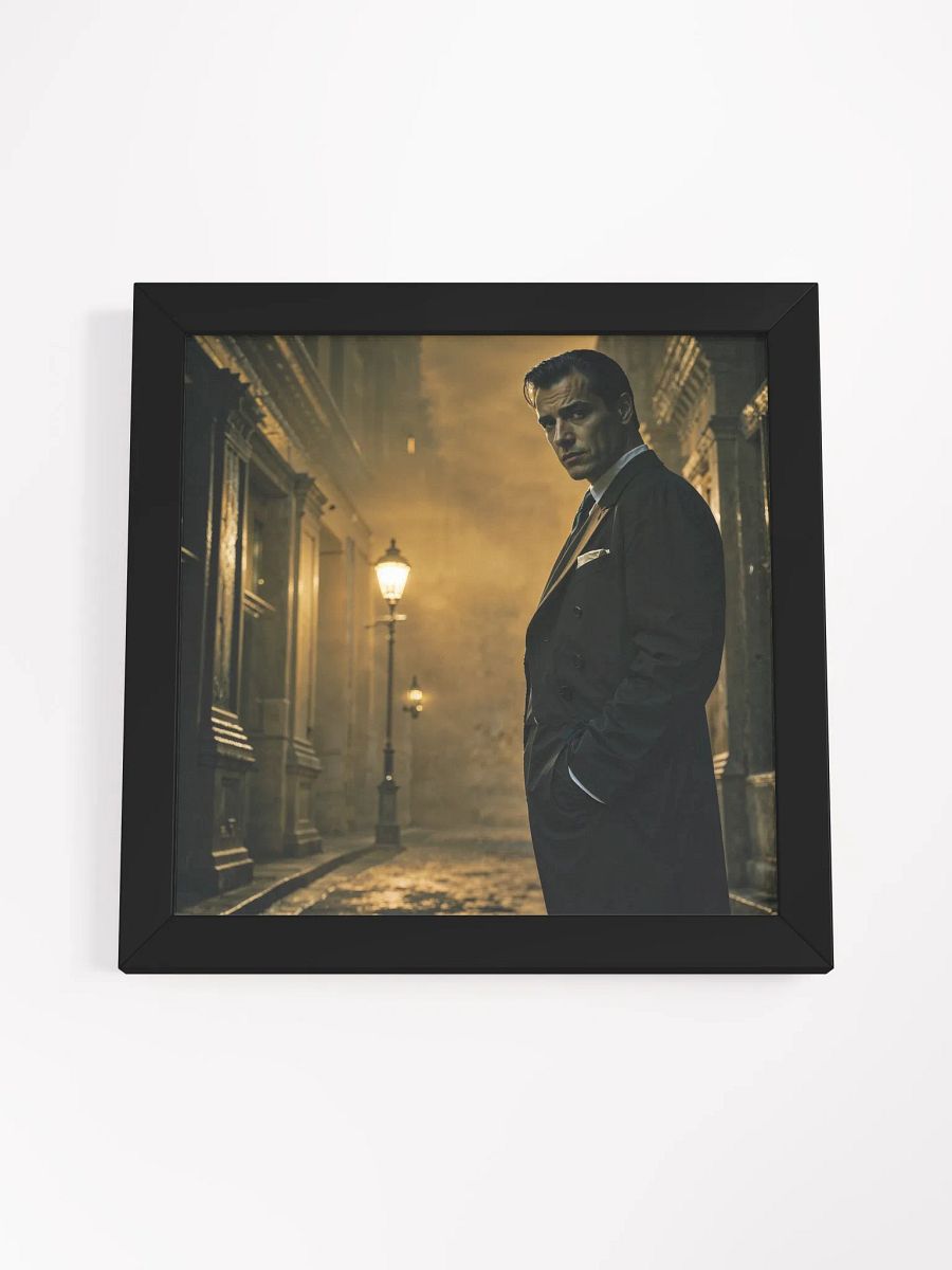 Fogbound Gentleman Framed Print product image (38)
