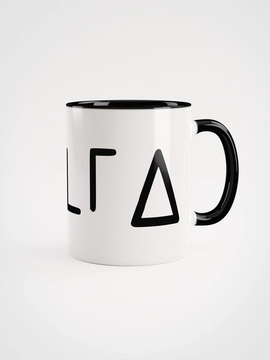 DELTA Mug Text Blk/WB product image (4)