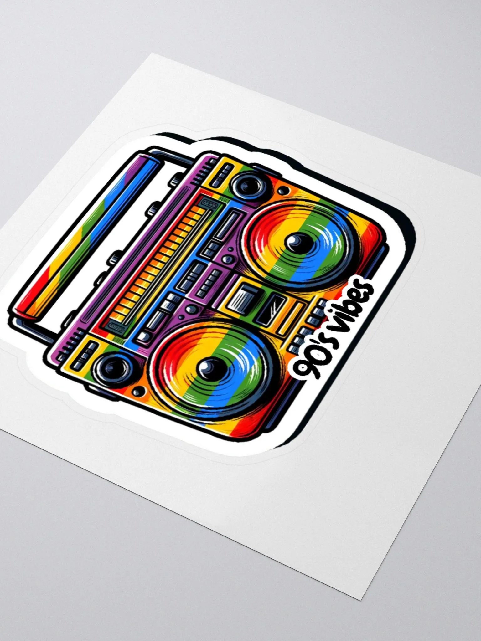 90's Music-90's Vibes-Music in My Soul Sticker product image (8)