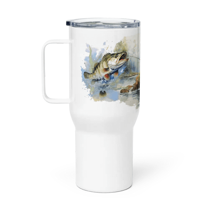 Fishing Bear Travel Mug product image (2)