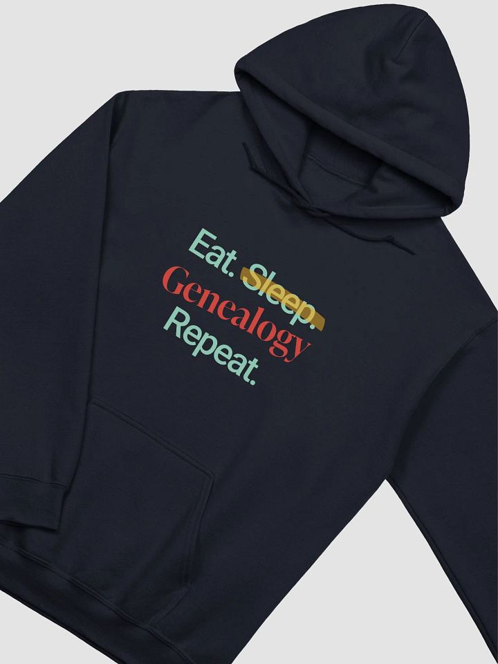 Eat, Genealogy, Repeat - Dark - Classic Hoodie product image (1)