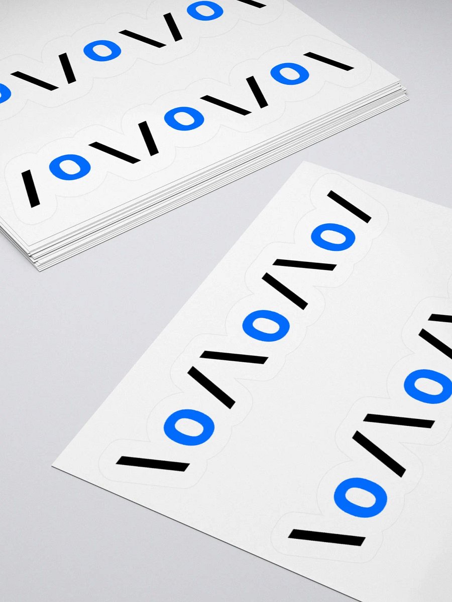Arms Up Text Art 3 in One Kiss Cut Stickers product image (10)