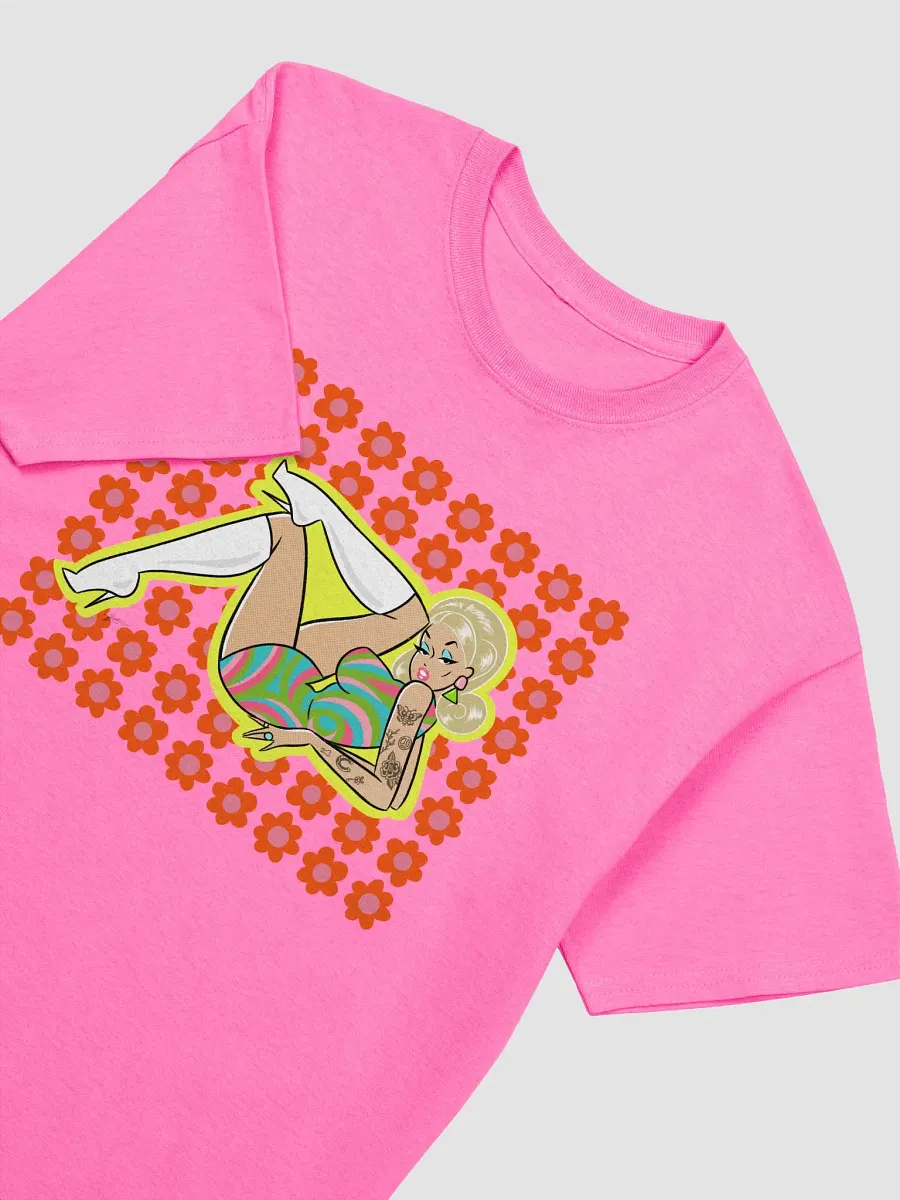 Flower Power- Pink t-shirt (unisex) product image (3)